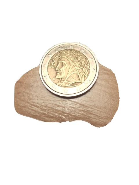 pièce de 2 euros rare 2002 dante alighieri