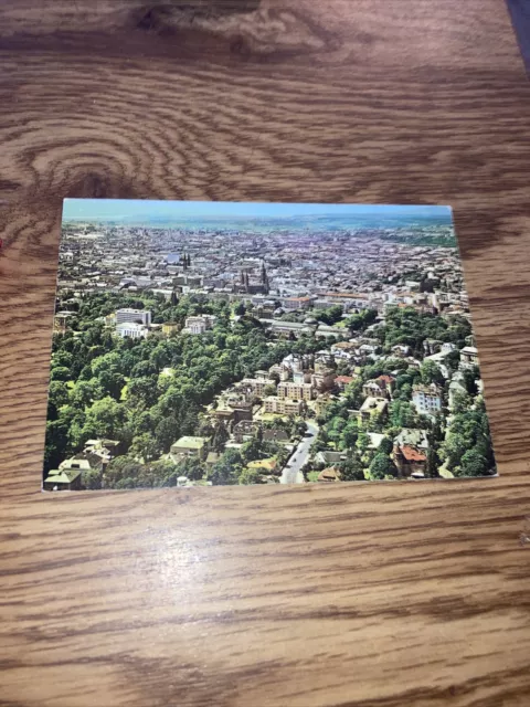 Vintage Postcard Wiesbaden/ Luftbild , Germany Aerial View