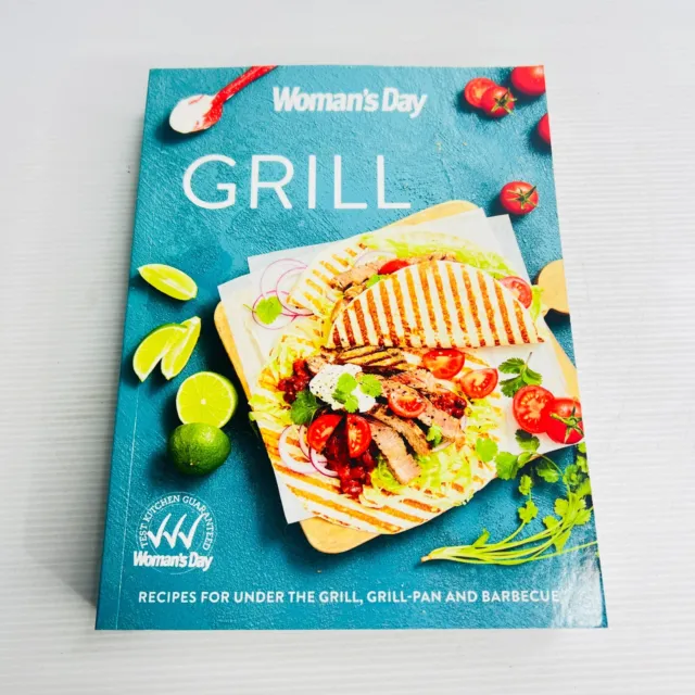 Grill by Woman's Day Paperback BookCookbook Recipes BBQ Barbecue Cooking