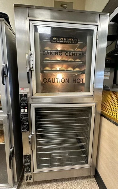 Nu Vu Proofer & Convection Oven Combo  Oven #OP-2RFM