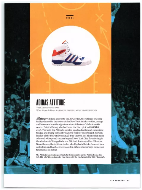 THE MYTHIC PATRICK EWING ADIDAS COMMERCIAL POSTER. NIKE &