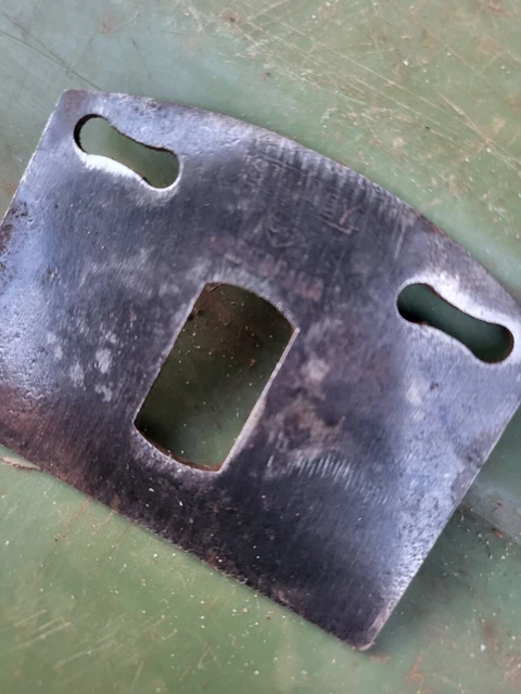 Stanley Spokeshave  Blade Sw On Blade sweet heart as found