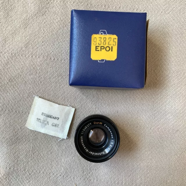 Lente ampliadora Schneider Kreuznach Durst Componon F5.6 80 mm EN CAJA