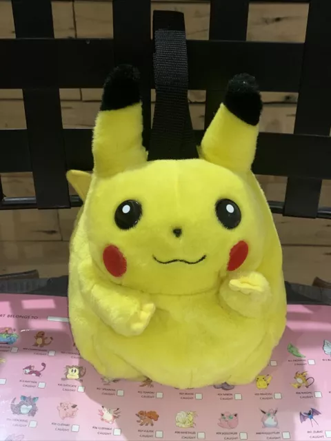 Kawaii Pokemon Peluche Jouet Sac À Dos Pikachu Sac Mimikyu Evoli Mew Gengar  Snorlax Sac Cartable Cadeau D'anniversaire Enfants Enfants Cadeau