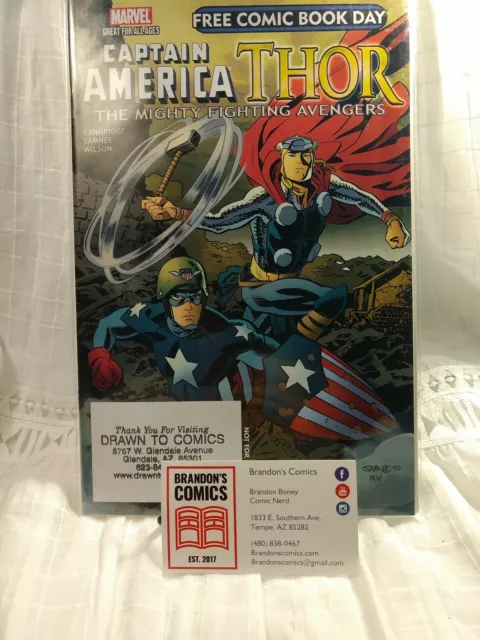 Captain America Thor The Mighty Fighting Avengers (2011) FCBD