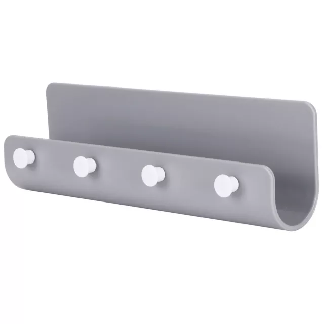 Hat Rack Stable Key Holder ABS Durable For Wood Plastic Ceramic Wall Glass
