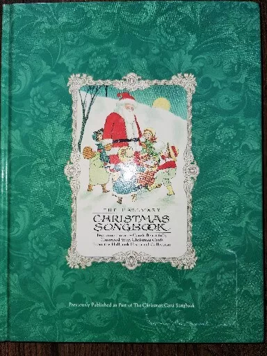 The Hallmark Christmas Songbook 1993 Guitar Piano Vocal Illustrated Vintage HC