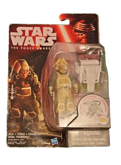 Star Wars: The Force Awakens 3.75" Figure - Goss Toowers - Sealed Action Toy New