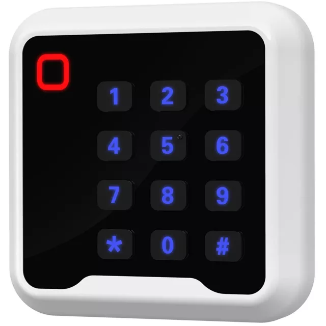 Proximity RFID Card Keypad Reader 125KHz Wiegand 26 for Access Control System,