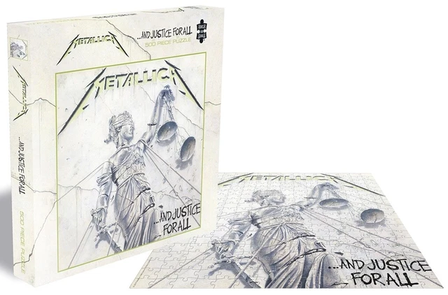 Puzzle Metallica 500 Pezzi – ...And Justice For All – 390x390mm