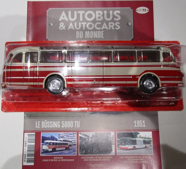 Autobus/Autocars Du Monde N°50 - Échelle 1/43 - Hachette (Neuf)