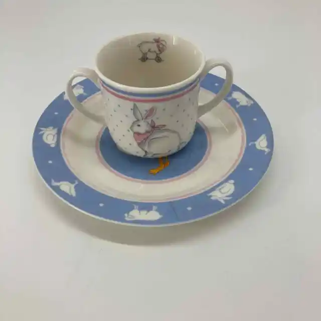 Gordon Frazier Baby gift collection cup and plate 1987