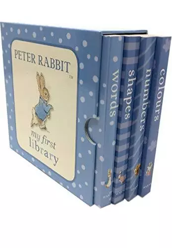 Beatrix Potter Collection Peter Rabbit 4 Books Set My First Library Set