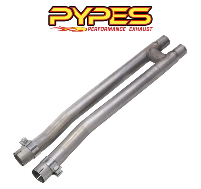 20152024 MUSTANG GT 5.0 HPipe Stainless Steel Exhaust Resonator