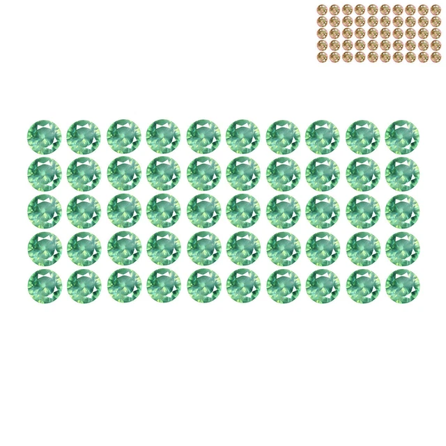1.18Ct 50Pcs Lot Diamant Rond Coupe 2 mm Changement de Couleur 100%...
