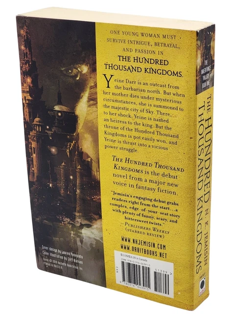 N K JEMISIN HUNDRED THOUSAND KINGDOMS INHERITANCE TRILOGY 1st/1st First
