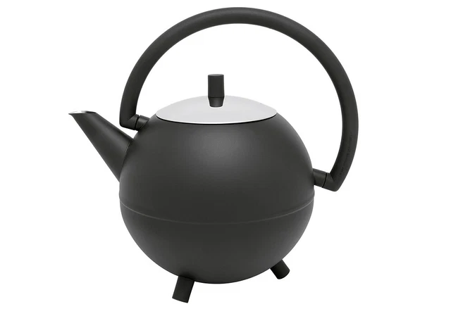 BREDEMEIJER Teekanne Saturn 1,2l matt schwarz Design   108664