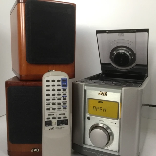 JVC ULTRA COMPACT Component Stereo FS2000GD CD Player AM/FM Remote