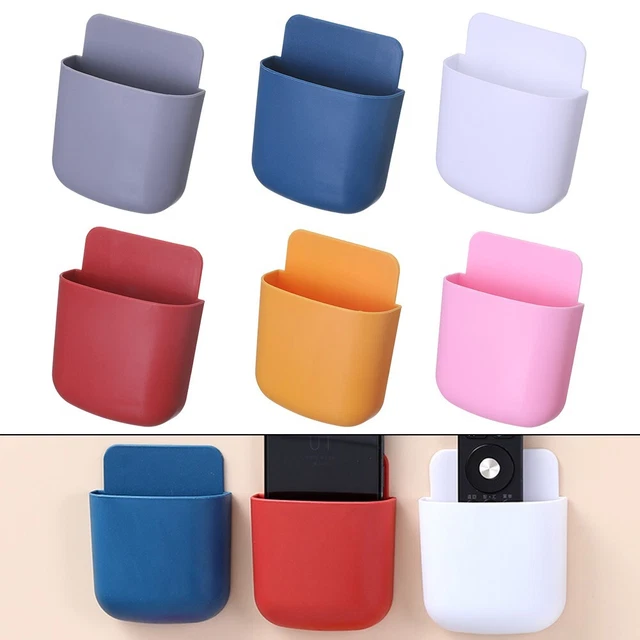 Convenient Wall Mounted Storage for Remote Controls and More Pack of 2