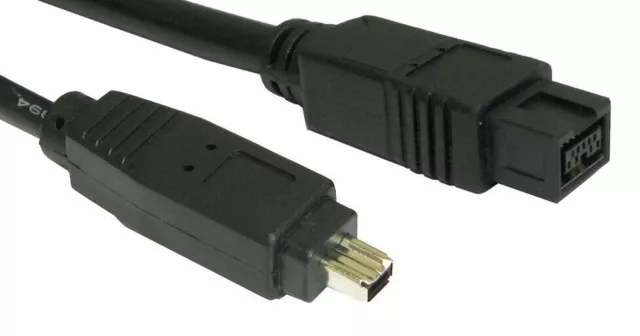 5m Firewire 800 IEEE 1394B Cable 9 Pin to 4 Pin [005694]