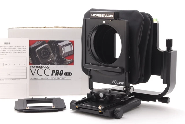 *NEAR MINT IN BOX* HORSEMAN VCC PRO DB For Hasselblad V Linhof Board From JAPAN