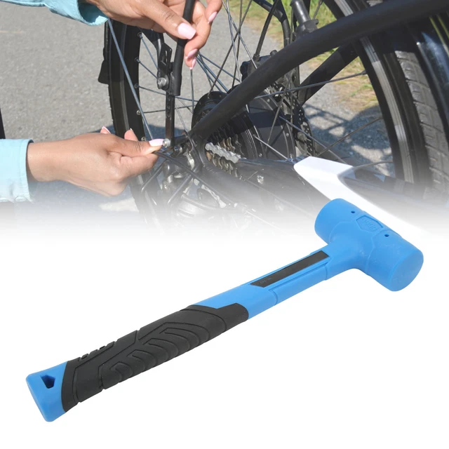 Marteau En Caoutchouc De Réparation De Bicyclette Tête Ronde 'outil