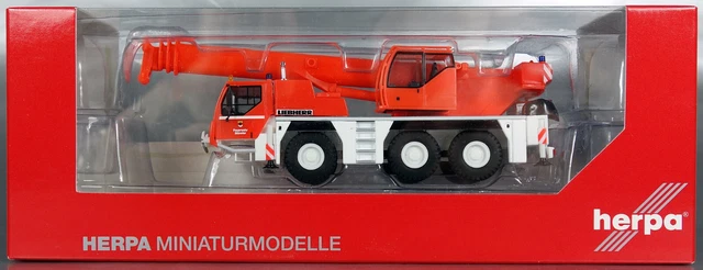 Grue Liebherr LTM 1046 – Herpa – Échelle 1/87 – Miniature Occasion