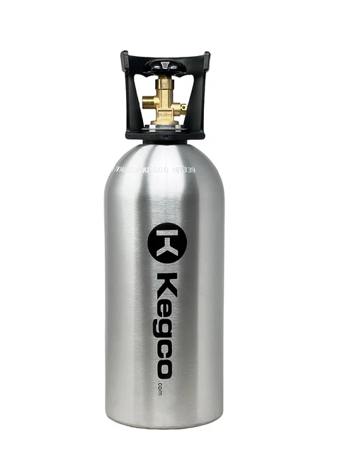 NEW Kegco 10 lb. Aluminum Co2 Tank