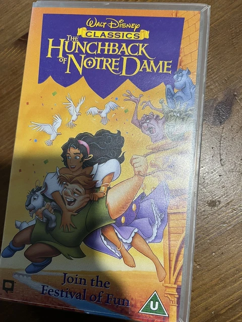 Walt Disney Classics Hunchback Notre Dame Vhs Video Tape Vintage £0 99 Picclick Uk