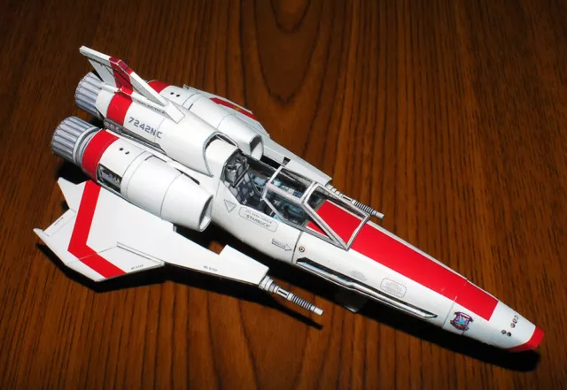 Battlestar Galactic Viper Mark 2 DIY Handcraft PAPER MODEL KIT