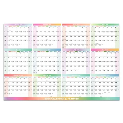 2024 YEARLY WALL Calendar 2024 Wall Calendar from January 2024