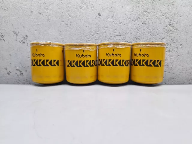 LOT OF 4 - Genuine OEM Kubota HHK70-14073 Hydraulic Oil Filters