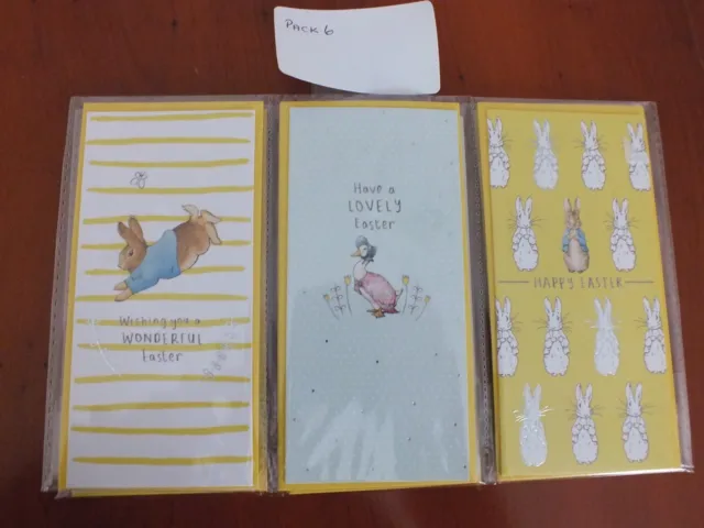 Beatrix Potter / Peter Rabbit Easter Cards (BNIP)