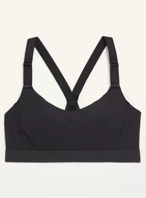 Old Navy Women’s Medium Support PowerSoft Adjustable-Strap Sports Bra Size XS