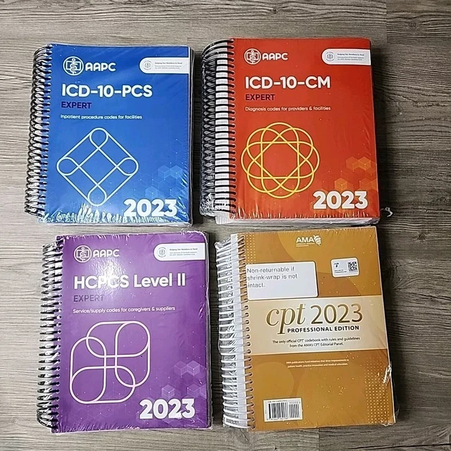 AAPC 2023 ICD-10-CM, AMA CPT, HCPCS, ICD-10-PCS Expert Coding Book ...