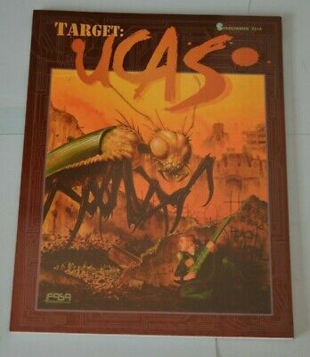TARGET UCAS for SHADOWRUN 2nd ed FASA softcover Sourcebook RPG