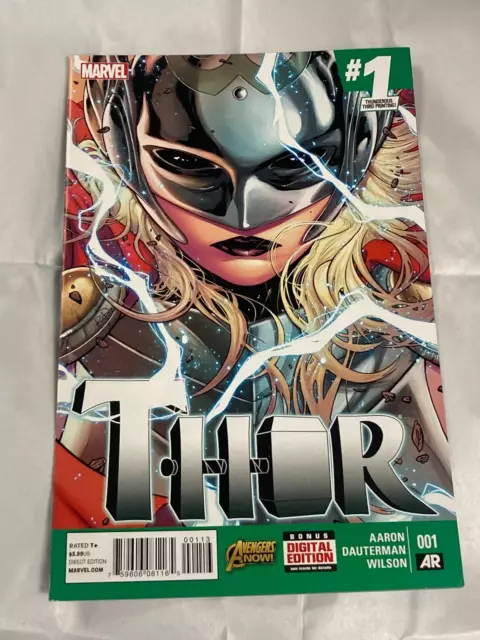 Thor #1 Jane Foster Marvel Comics 3rd print 2015 VF