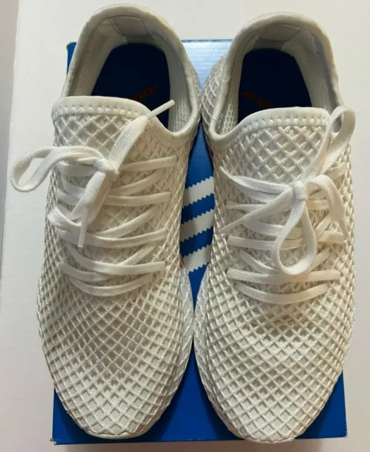 Adidas Originals Deerupt Runner Junior Shoes - White - US Junior Size 6