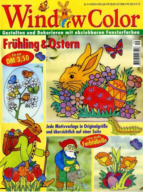 Window Color Nr. 009 - Frühling und Ostern