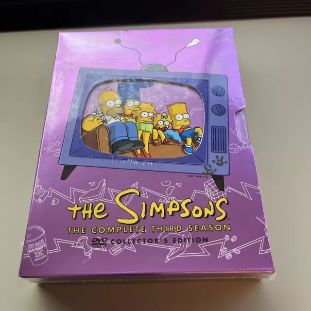 The Simpsons - The Complete Third Season (DVD, 2009, 4-Disc Set) NEW SEALED