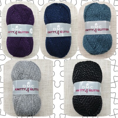 art Art Gomitolo lana da 100 gr DMC KNITTY 4 super morbida baby vari colori 