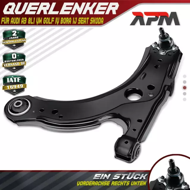 Querlenker Vorne Links Unten für Audi A3 8L VW Bora Golf IV 1J New Beetle Skoda