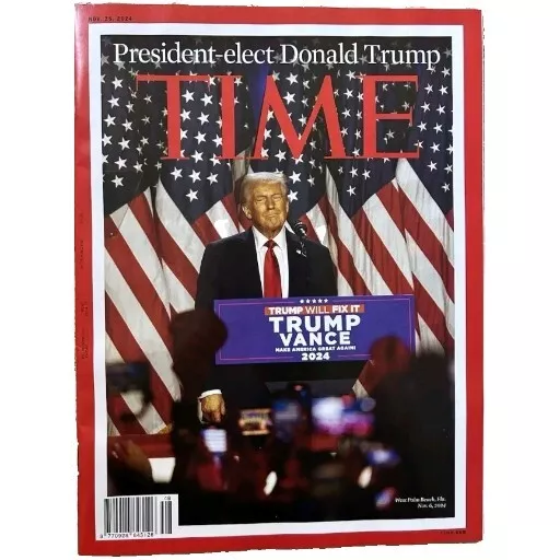 TIME DONALD TRUMP £17.35 PicClick UK