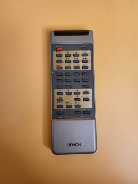 Genuine  DENON Remote Control Unit  RC-142 Fully Working