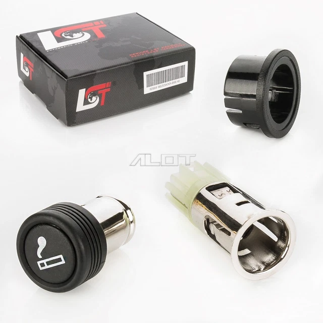 Accendisigari Auto Per Opel & Vauxhall - Ricambio 13502526 Per Adam, Astra J, Corsa E, Insignia E Altri