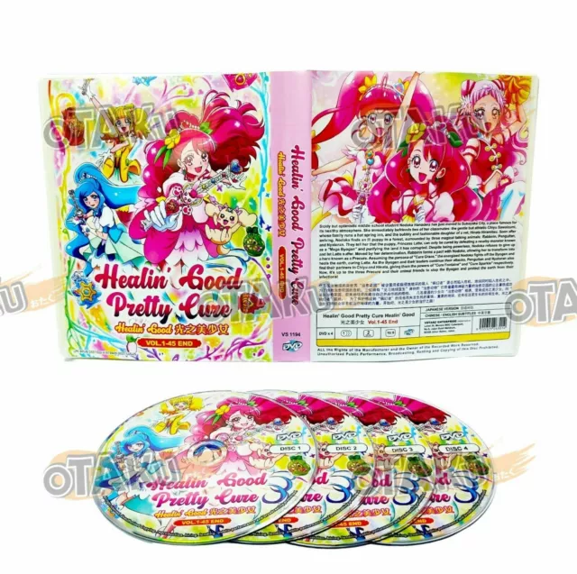 Anime DVD Healin' Good Pretty Cure aka Healin' Good Precure Vol.1-45 End  Eng Sub