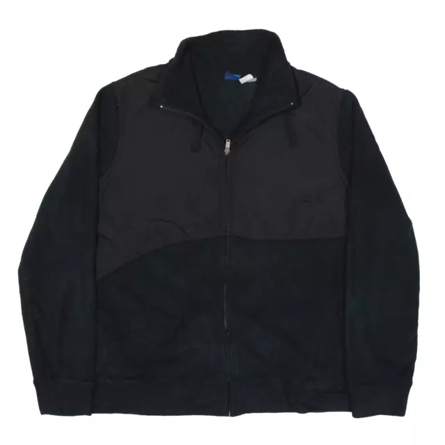 REEBOK Fleece Jacket Black Girls XL