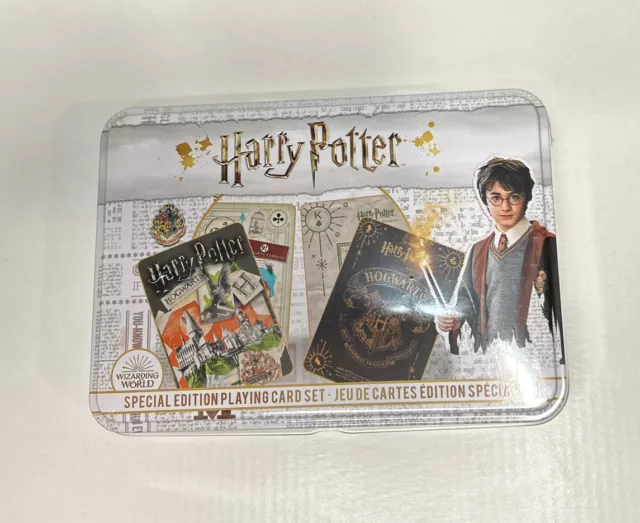 Harry Potter Special Edition Playing Card Set Game Set Cards New Tin