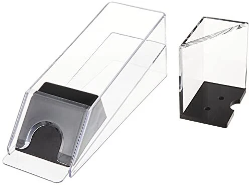 6 Deck Blackjack Shoe and Discard Tray Professional 6 deck blackjack dealer shoe