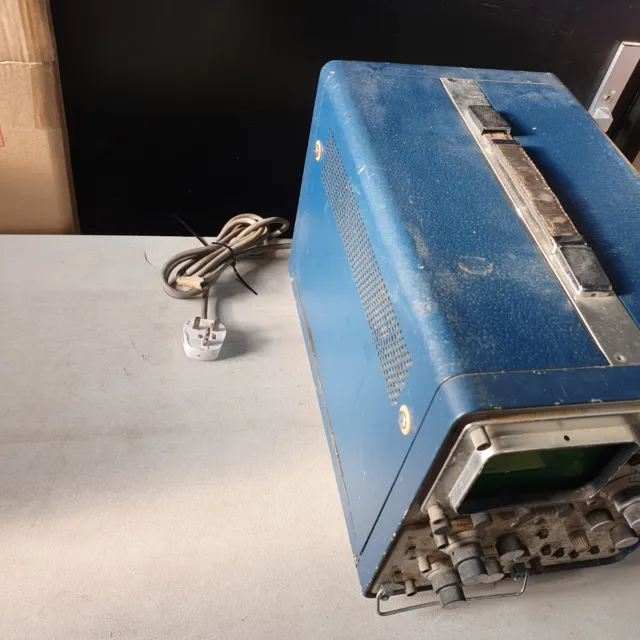 Vintage Cossor CDU 110C Blue Transistorised Analogue Oscilloscope - For Parts 3